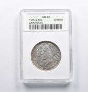 MS63 1936-S Arkansas Commemorative Half Dollar ANACS