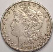1883 Morgan Silver Dollar Circulated