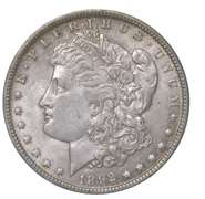 1892-O Morgan Silver Dollar