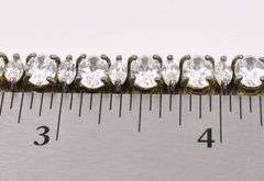 CZ Tennis Bracelet In Sterling Silver