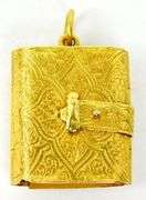 Exquisite Antique 14K Gold Vinaigrette