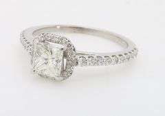 Halo Diamond Engagement Ring