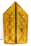 Vintage Large Italian Florentine Triptych