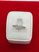 CERTIFIED BRAND NEW 14K WHITE GOLD SOLITAIRE DIAMOND RING 1.60 CARAT