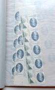 $27 Face Value in 13 Cent Captain Cook Blocks of 10 With Tabs