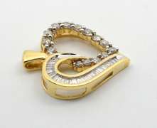 Glittering Diamond Heart