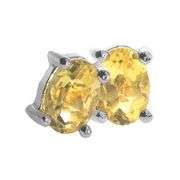 Genuine Citrine Earrings