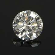 GIA 0.95 Ct Round Brilliant Cut G Color I3 Clarity Diamond