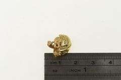 14K Yellow Gold Noah's Ark Biblical Bible Story Flood Charm/Pendant
