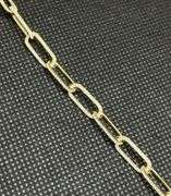 PAPERCLIP PAVÉ DIAMOND BRACELET IN 14K YELLOW GOLD (1.29 c.t. t.w.)