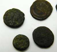 8 Ancient Roman Empire Coins