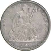 1841-O Seated Liberty Half Dollar