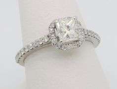 Halo Diamond Engagement Ring