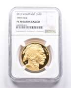 PF70 UCAM 2012-W $50 American Gold Buffalo 1 Oz Gold NGC