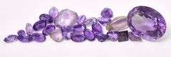 Purple Amethyst Gems Pulled From Pre-Owned Jewelry