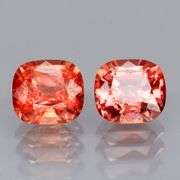 Dynamic 2.18ct Padparadscha Spinel set