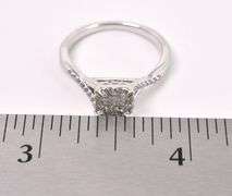 Brilliant Diamond Ring In White Gold