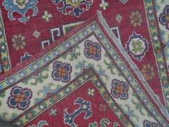 Handmade Afghan Kazak Design 3.5x5.1