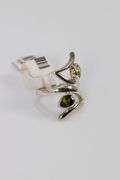 Sterling Silver Natural Peridot Ring