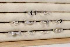 .925 Sterling Silver Curated Ring Lot of 10 Rings Various Sizes & Styles