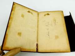 1855 Small Antique Leather Bible