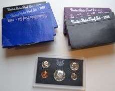 1968 -1988 8 Proof Set Lot. 1968 72 73 76 83 84 86 and 1988.