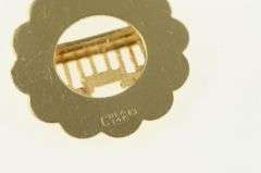14K Yellow Gold Retro Car Trolley Tram San Francisco Charm/Pendant