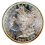 1881-O Morgan Silver Dollar