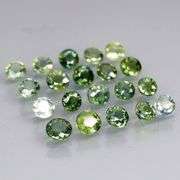 Heated only! 5.60ct round cut Australian Sapphire set