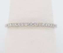 Set of Three Designer Diamond Bands in 18k