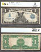 $1 1899 SC "Black Eagle Fr. 233 PCGS BN Fine 12