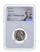 MS67 5FS 1949-S Jefferson Nickel - Graded NGC