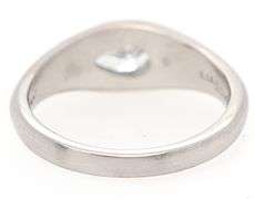 0.60ct Pear Diamond Bezel Set Solitaire Ring in Platinum