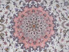 Stunning Part Silk Persian Tabriz 6.7x10