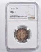 MS61 1923 Standing Liberty Quarter NGC