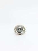 Sensational Pearl & Diamond Ring, 18KT