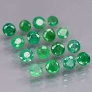 Outstanding 3.03ct real Colombian Emerald set