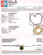 Jaw Dropping Brand New European Oval Cabochon-Cut 45.00CTW Kyanite & 12.00CTW Diamond Necklace