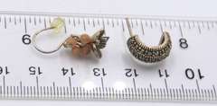 Group Lot of Vintage 925 Sterling Silver Earrings