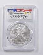 SP70 2020-W American Burnished Silver Eagle Reagan PCGS