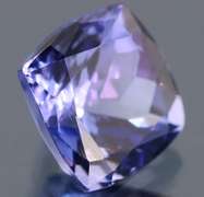 Bright! 1.90ct cushion cut Tanzanite