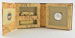 2004-P Lewis & Clark Commem. Silver Dollar US Mint Coin Pouch Set COA