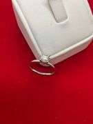 CERTIFIED BRAND NEW 14K WHITE GOLD AND DIAMOND SOLITAIRE RING. 0.96 CARAT