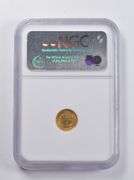 AU58 1853-O $1 Liberty Head Gold Dollar Piece NGC