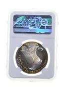 PF68* UCAM 1984-S LA Olympic Olympiad Commemorative Silver Dollar NGC Rainbow Tone