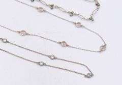 Vintage 925 Sterling Silver Lot of 5 Necklaces