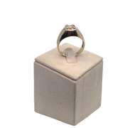 14K YELLOW GOLD JUMBO RING WITH DIAMOND