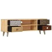 TV Cabinet 47.2x11.8x15.7in Solid Mango Wood