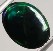 Fantastic 2.27ct black Opal cabochon