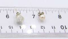 Group Lot of Vintage 925 Sterling Silver Earrings